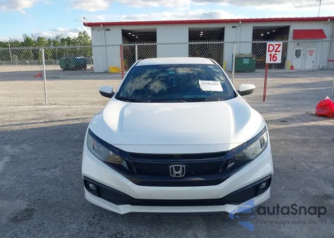 2020 Honda Civic Sport z USA, uszkodzony, nr VIN 19XFC2F85LE005197